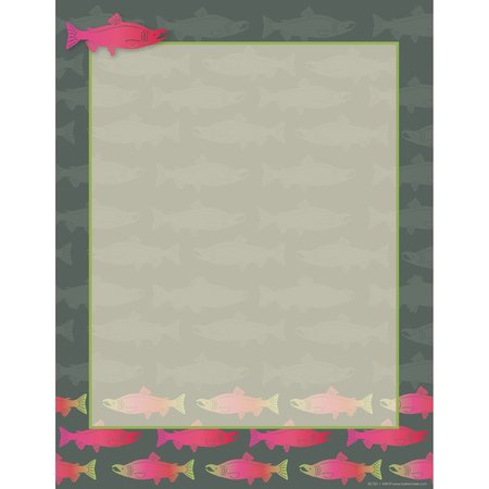 BARKER CREEK Sea & Sky Salmon Computer Paper, 50 sheets/Package 723